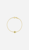 Zoe & Morgan | Inka Bracelet - Gold/Chrome Diopside