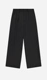 Rebe | Double Pleated Trouser - Black