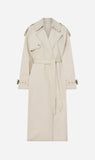 Camilla and Marc | Calyx Denim Trench Coat - Light Stone Wash