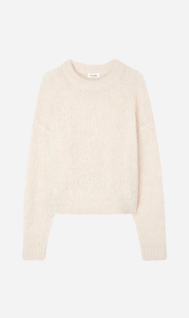 American Vintage | Pullover - Pearl Melange