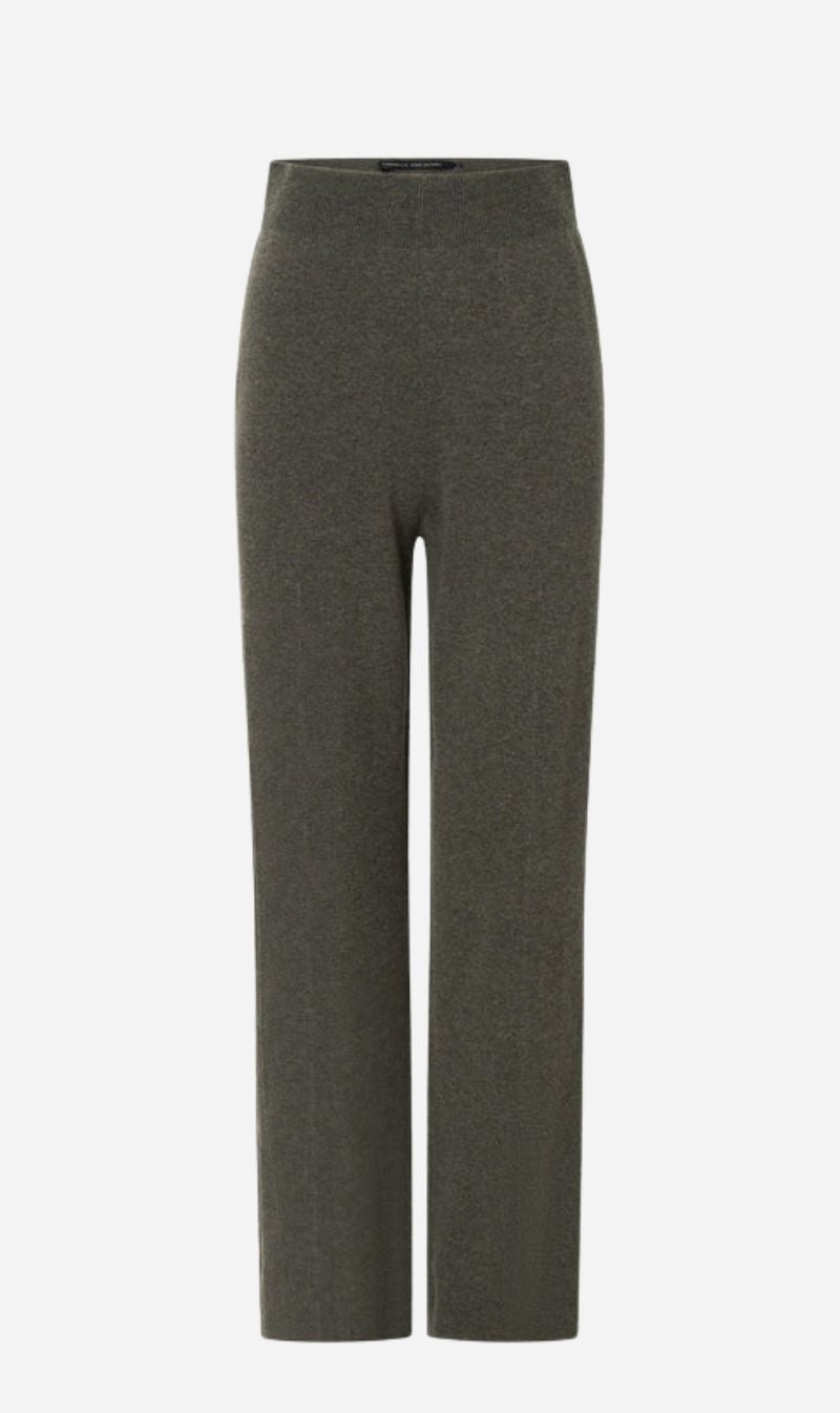 Camilla and Marc | Pascal Cashmere Blend Pant - Army Green