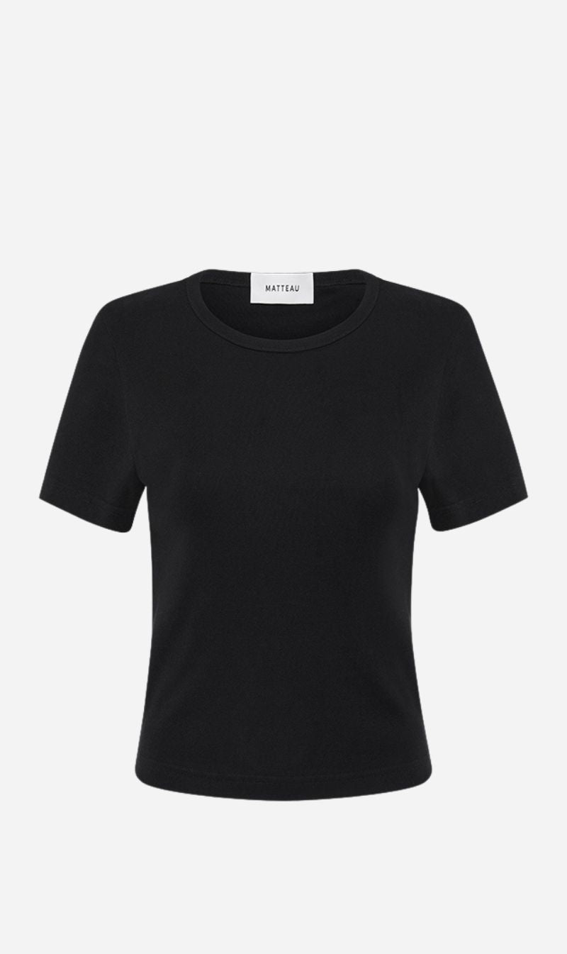 Matteau | Baby Tee - Black