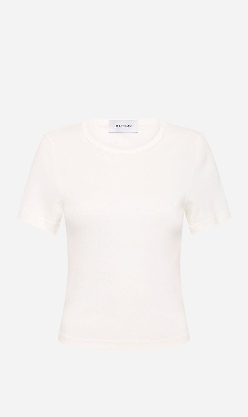 Matteau | Baby Tee - Chalk