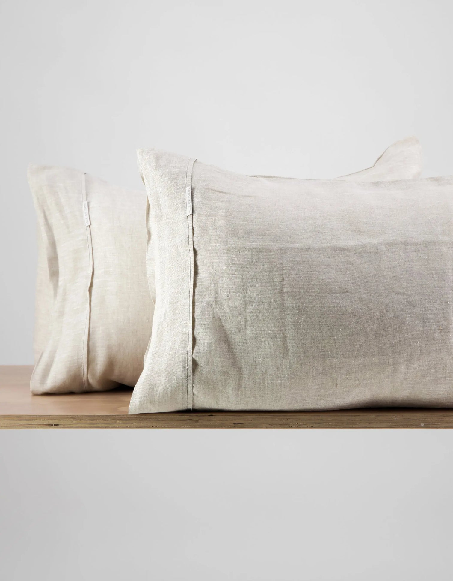 Isle Of Omni | European Linen Pillowcases - Natural