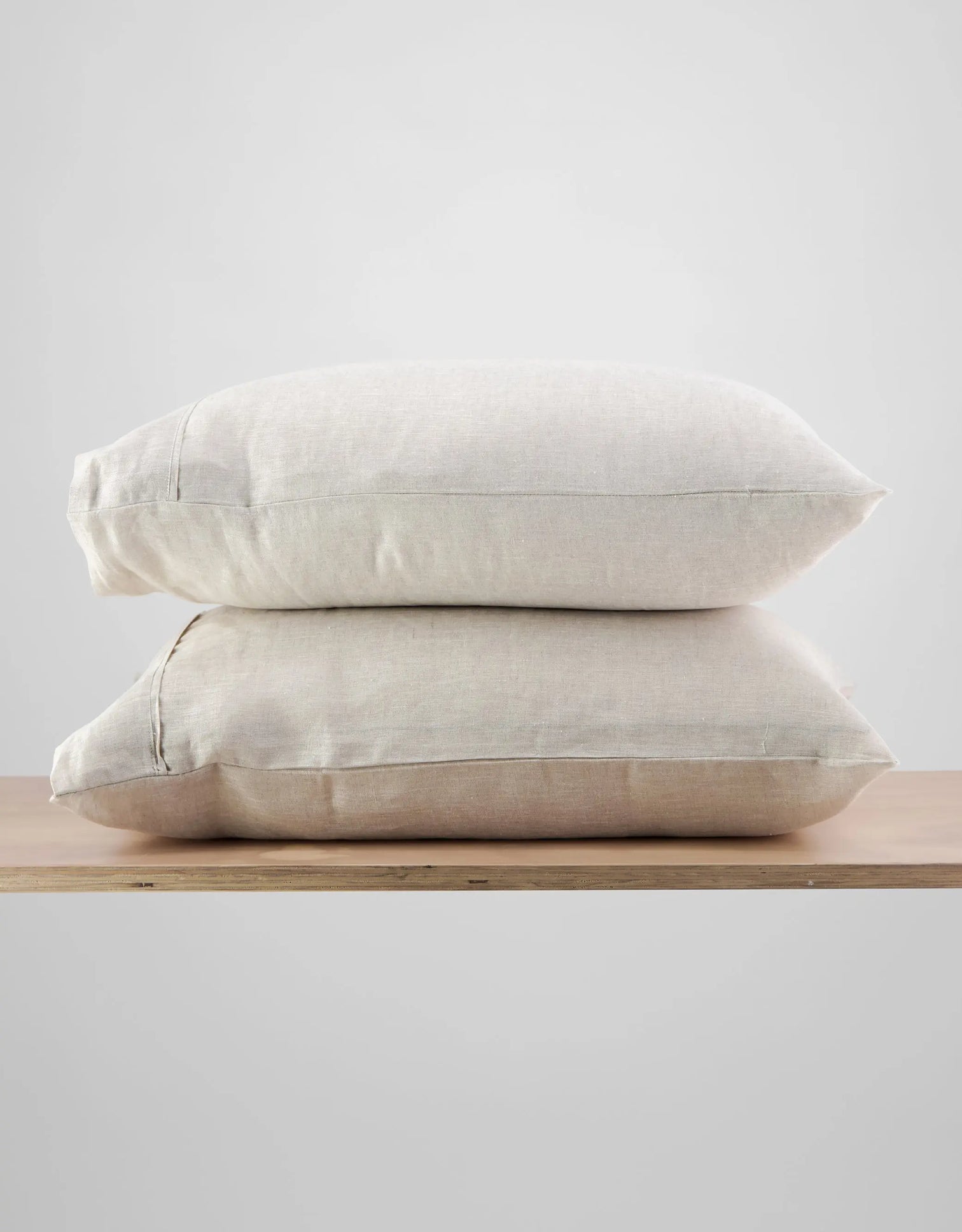 Isle Of Omni | European Linen Pillowcases - Natural