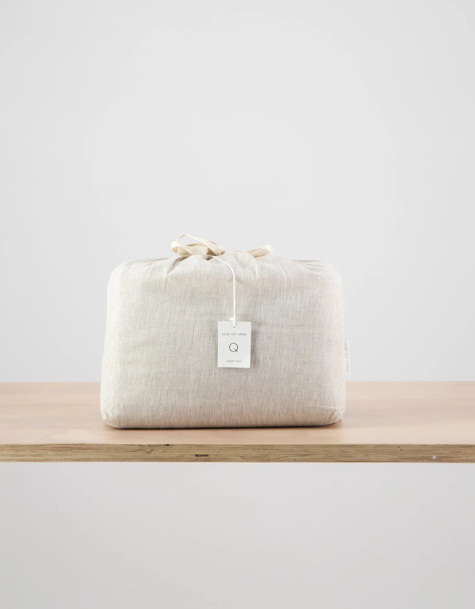 Isle Of Omni | European Linen Sheet Set - Natural