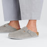 Birkenstock | Boston Suede Regular - Stone Coin