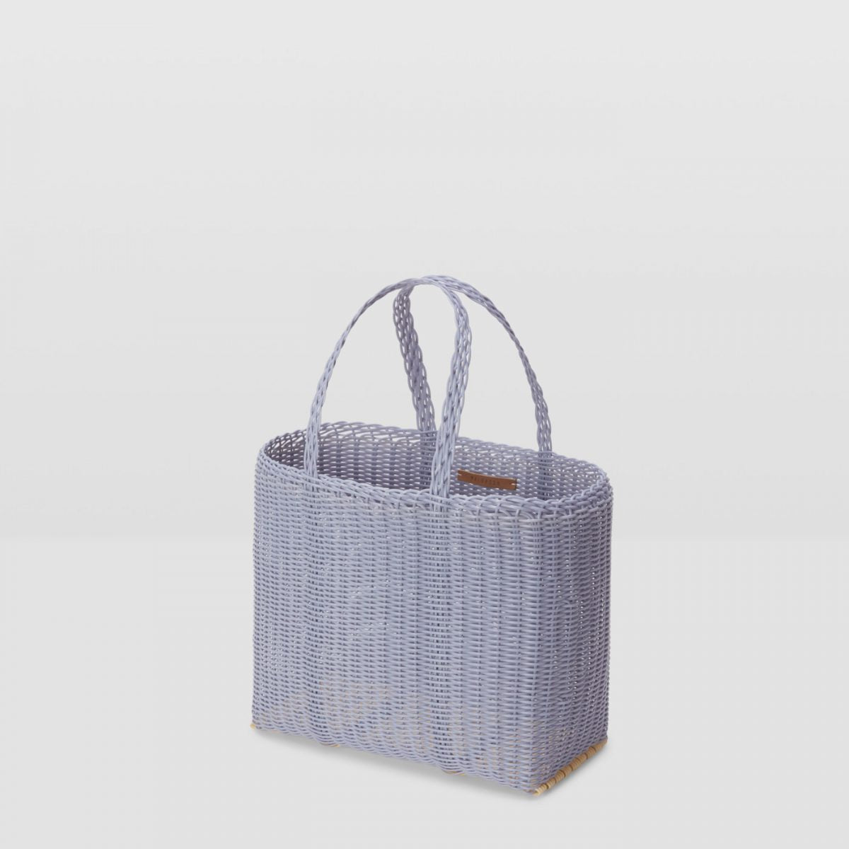 Palorosa | Small Flat Basket - Blue Lilac