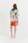 Gary Bigeni | Amber Shorts - Hand Painted Red