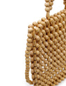 La Tribe | Gia Beaded Tote Bag - Natural