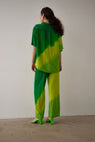 Gary Bigeni | Quinn Drawstring Pant - Hand Painted Green