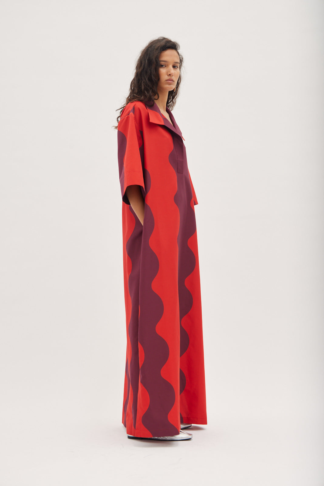 Gary Bigeni | Dantas Maxi Tunic Dress - Sonic