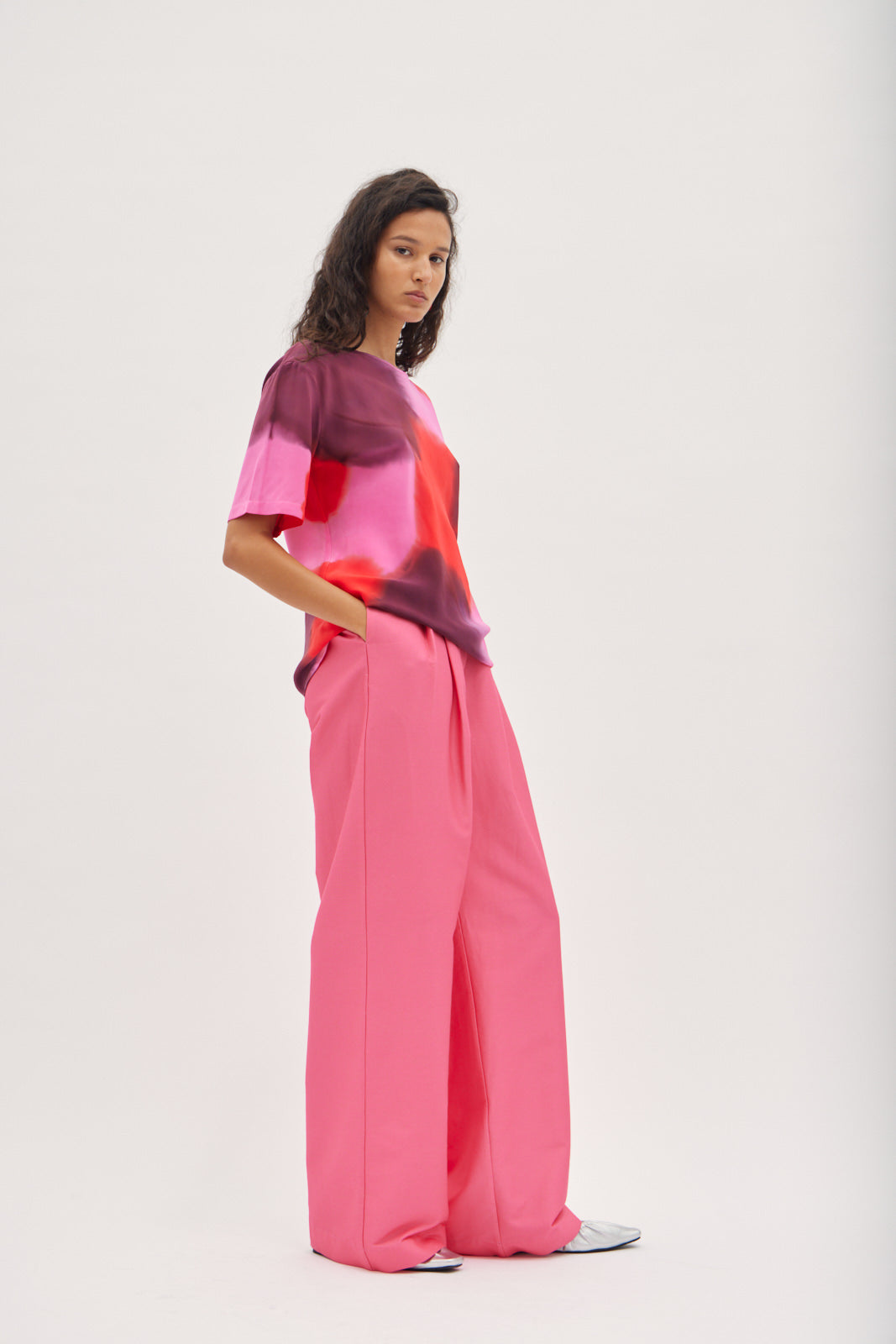 Gary Bigeni | Xerri Tailored Pant - Hot Pink