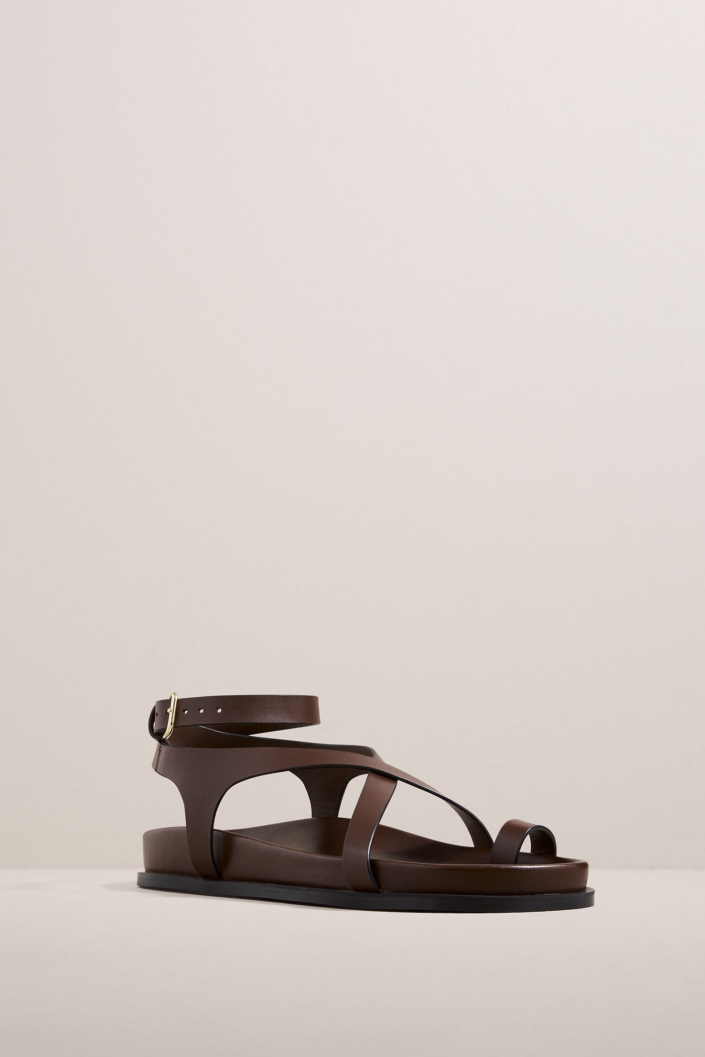 A.Emery | The Jalen Slim Sandal - Walnut