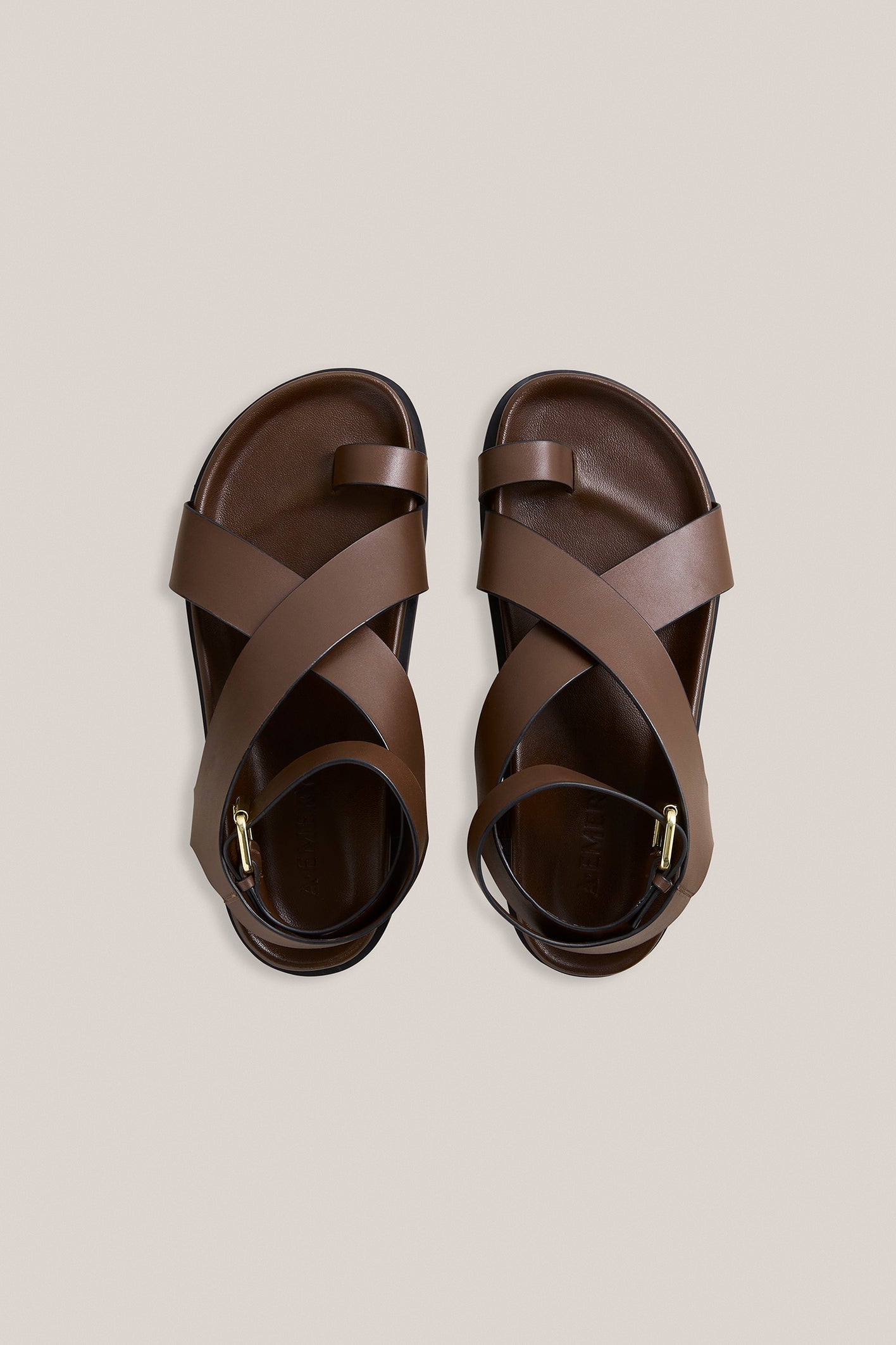 A.Emery | The Jalen Sandal - Walnut