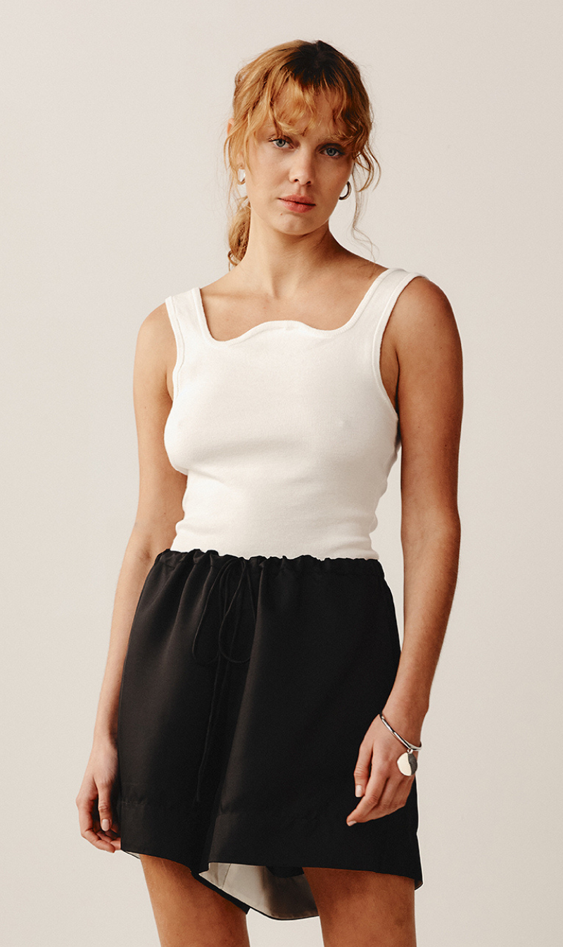 Marle | Jacquie Top - Ivory