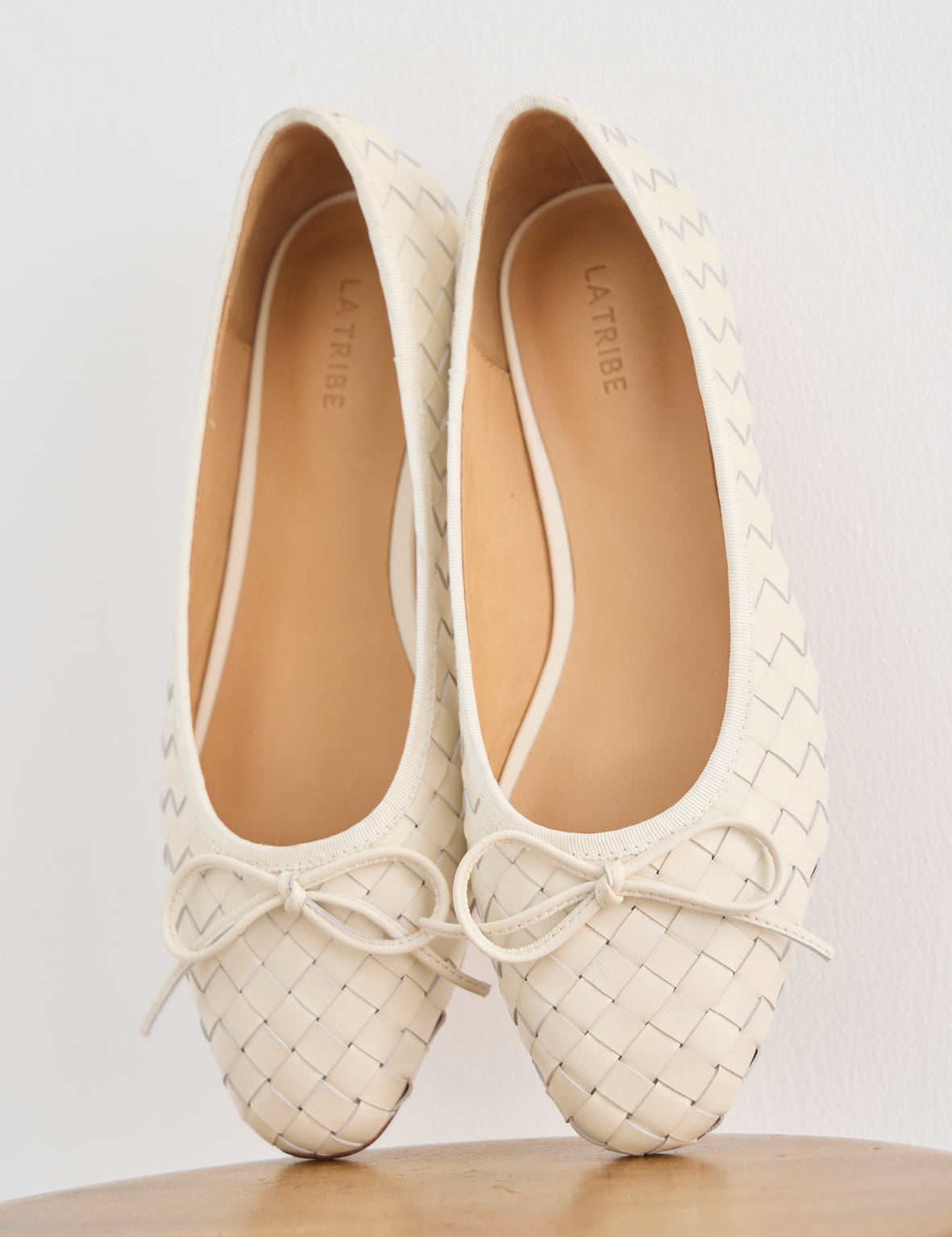 La Tribe | Kitty Ballet Flat - Cream