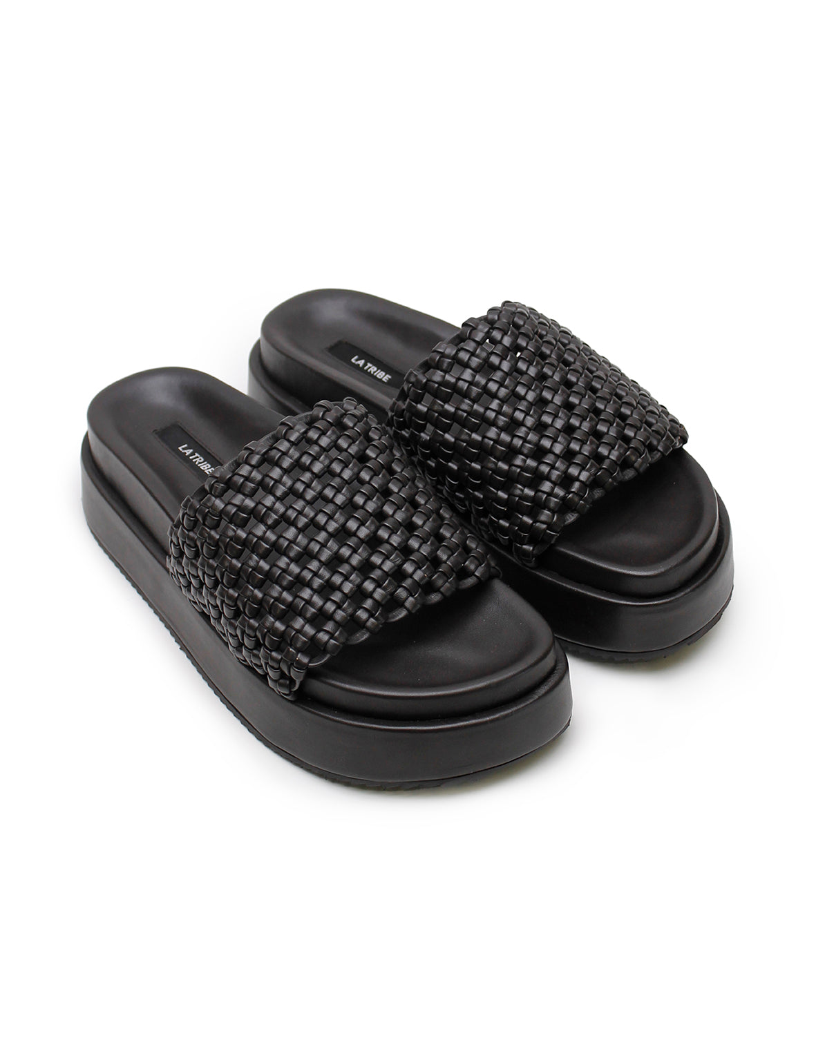 La Tribe | Knotted Platform Slide - Pepper