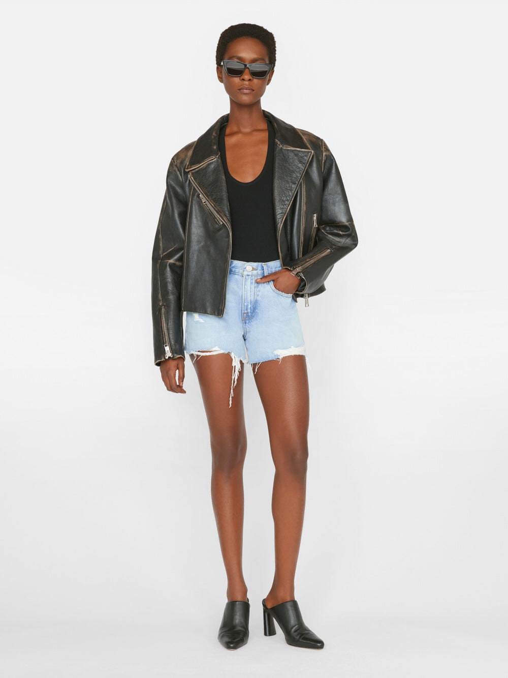 Frame Denim | Le Brigette Short Raw After - Legacy Baines