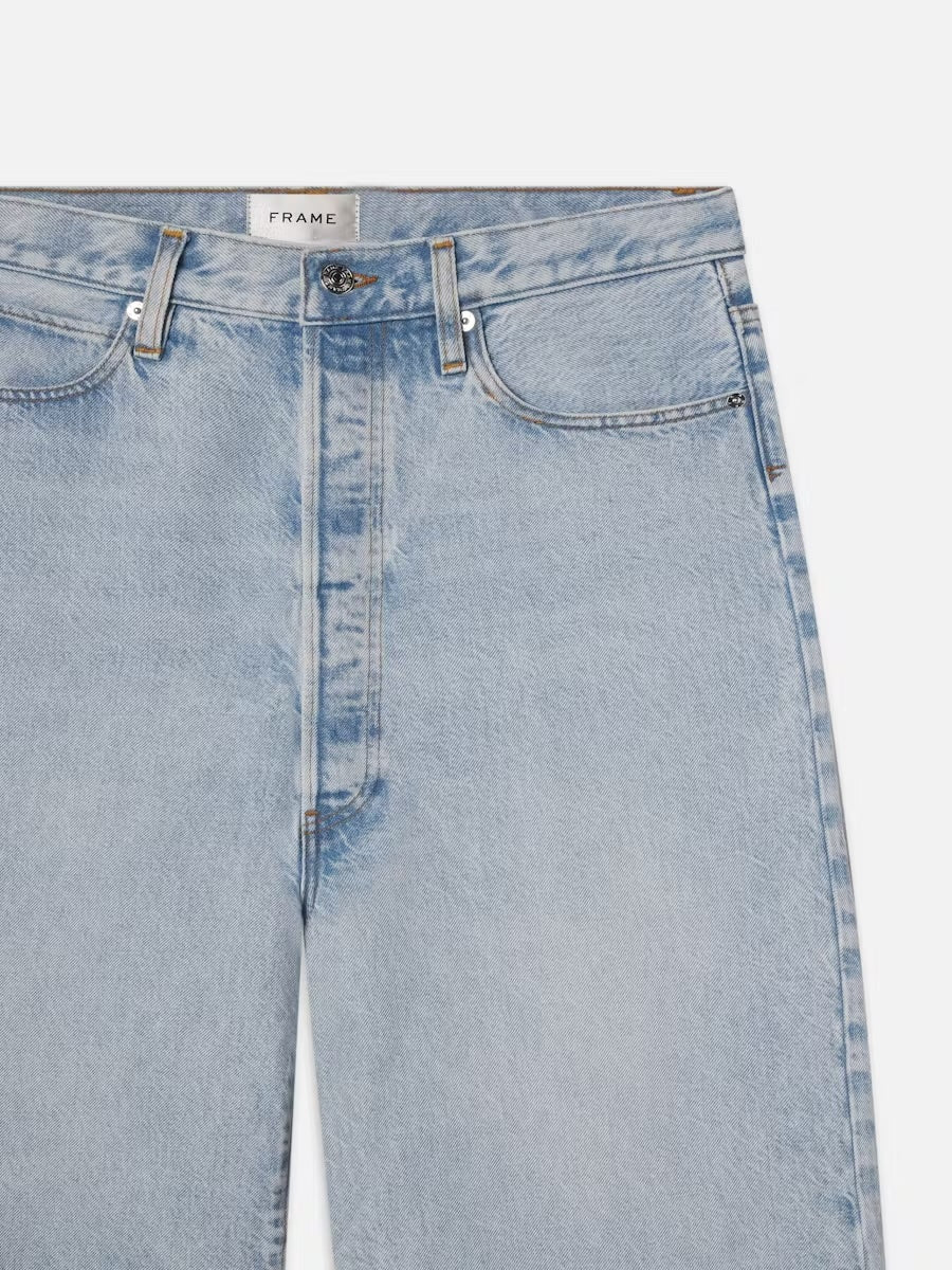 Frame Denim | Le Low Baggy Wide Leg - Ettie Grind