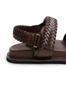 La Tribe | Isla Braided Sandal - Cocoa