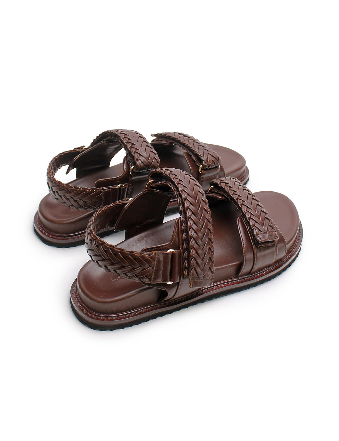 La Tribe | Isla Braided Sandal - Cocoa