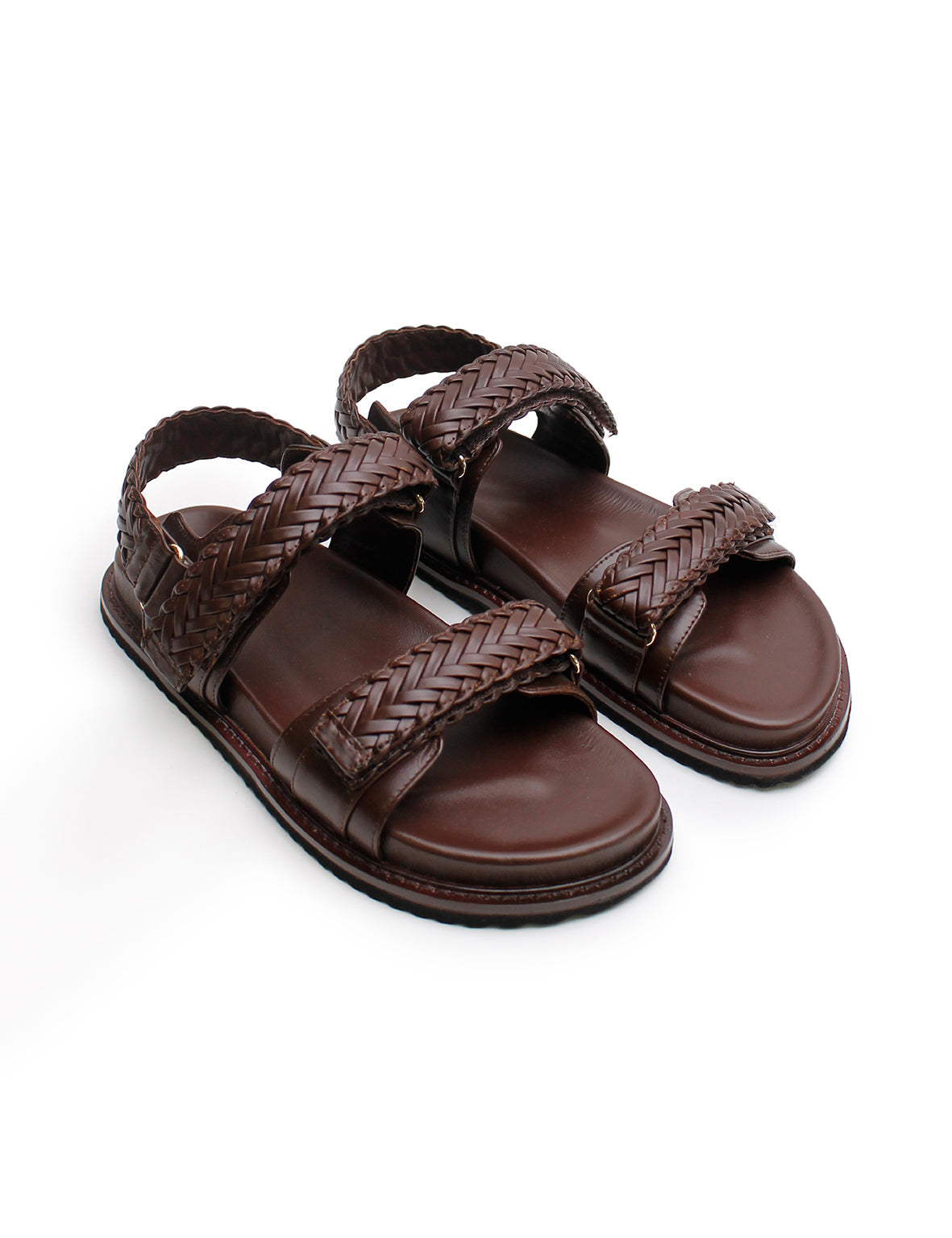 La Tribe | Isla Braided Sandal - Cocoa