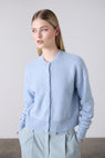 Laing | Boxy Cashmere Cardigan - Sky