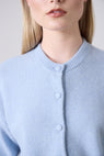 Laing | Boxy Cashmere Cardigan - Sky