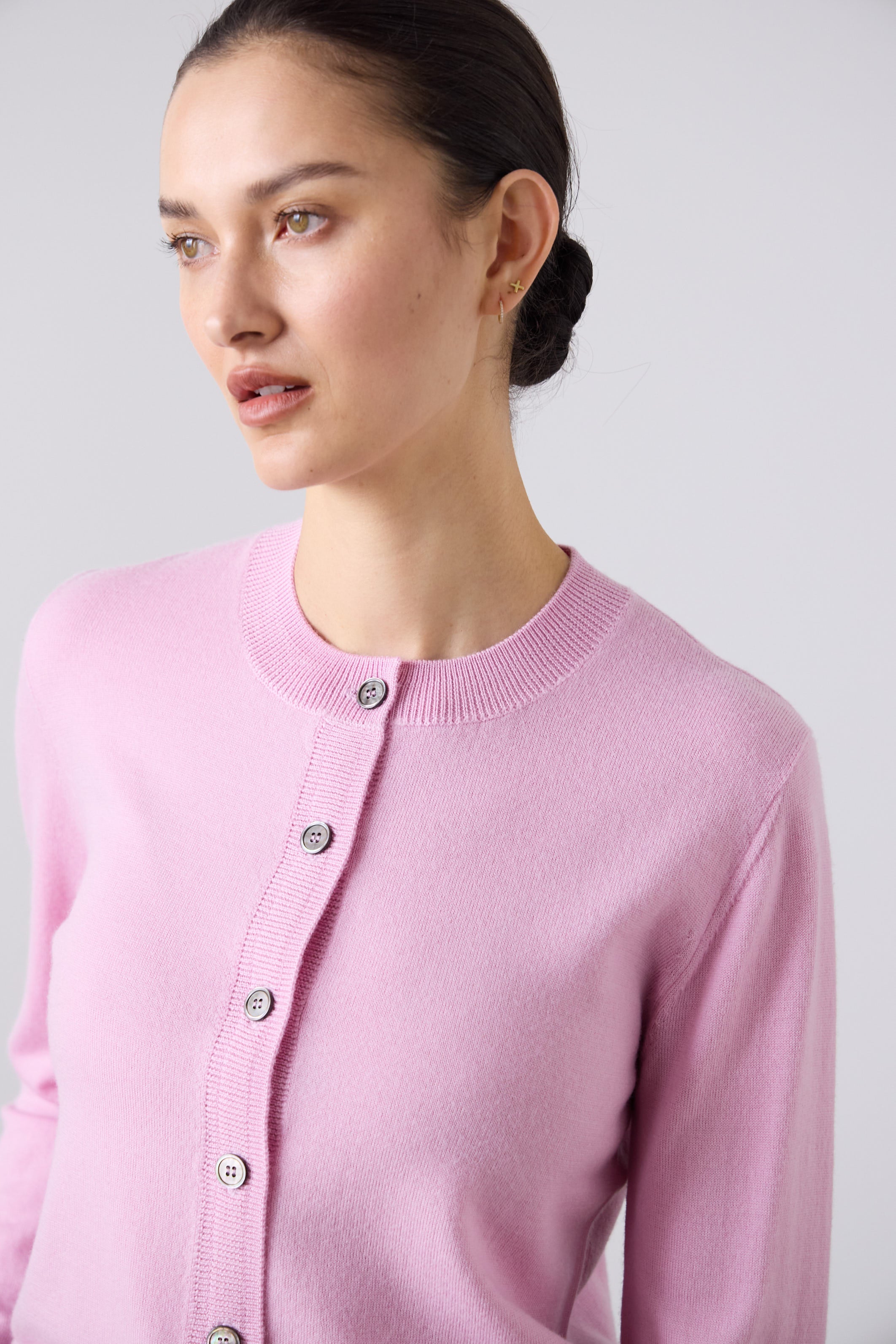 Laing | Sylvia Merino Cardigan - Blossom