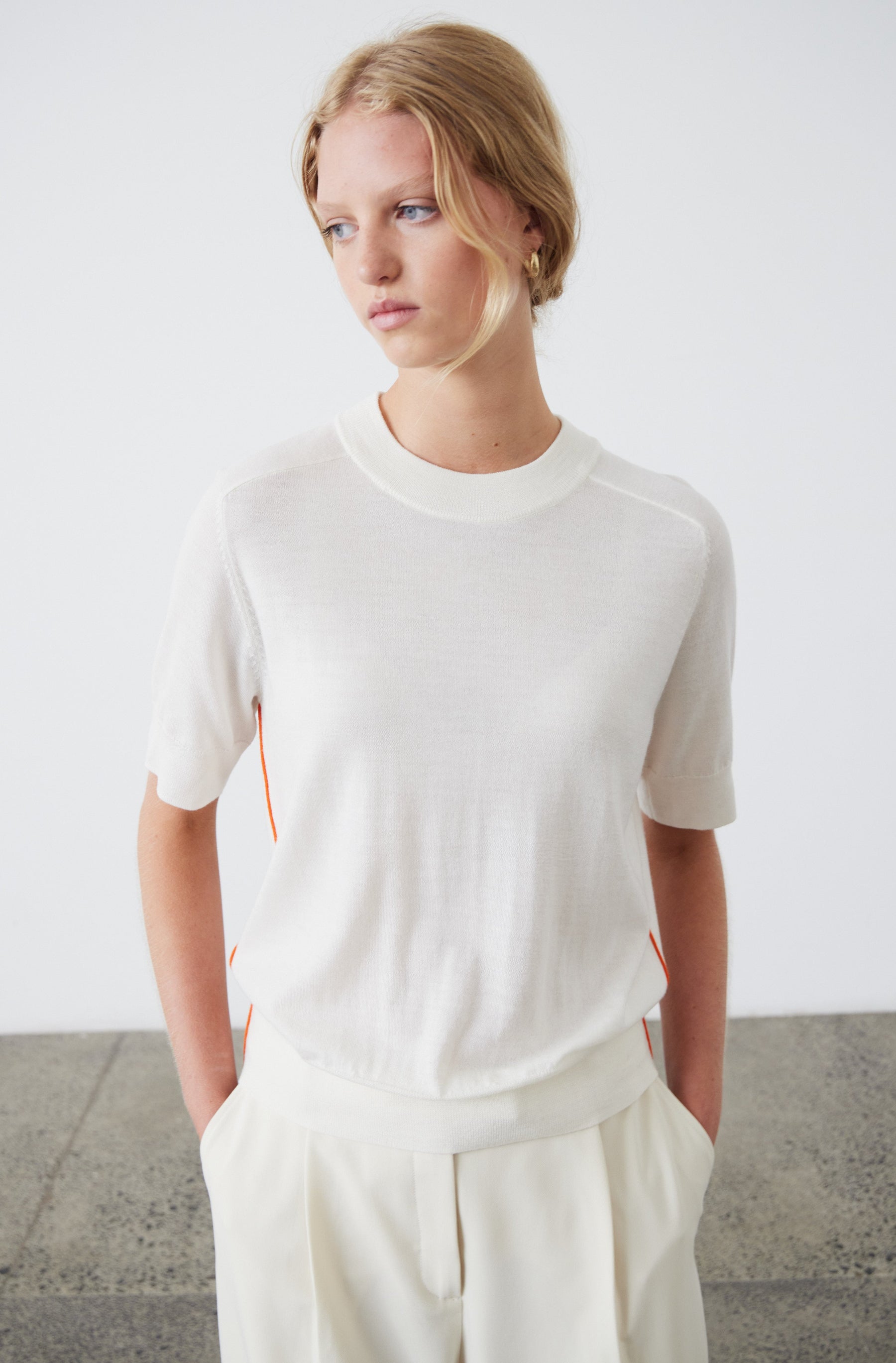 Laing | Ulimate Knit T.Shirt - Cream