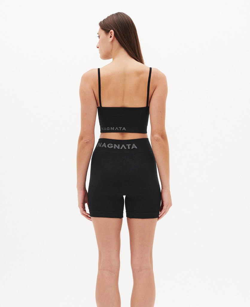 Nagnata | Classic Wool Mini Short - Black