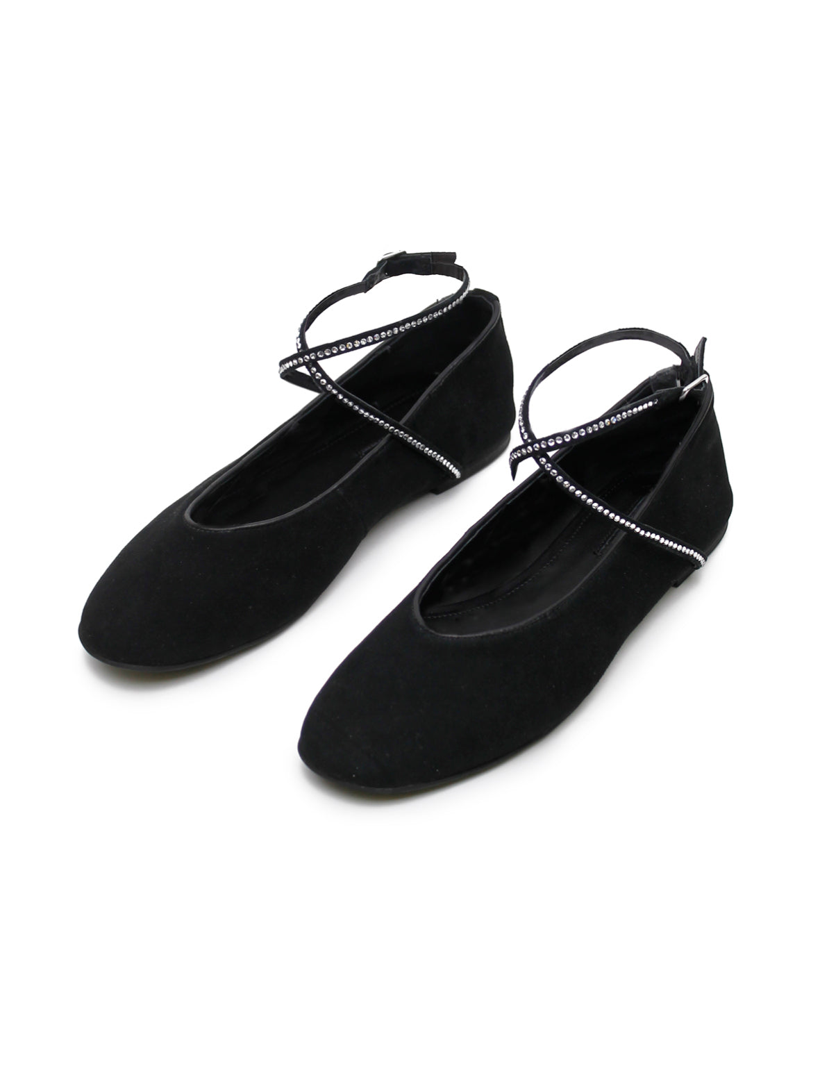 La Tribe | Maggie Flat - Black/Crystal