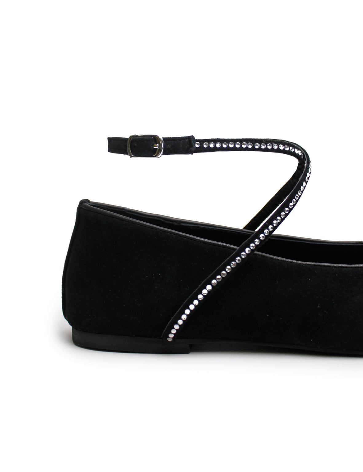 La Tribe | Maggie Flat - Black/Crystal