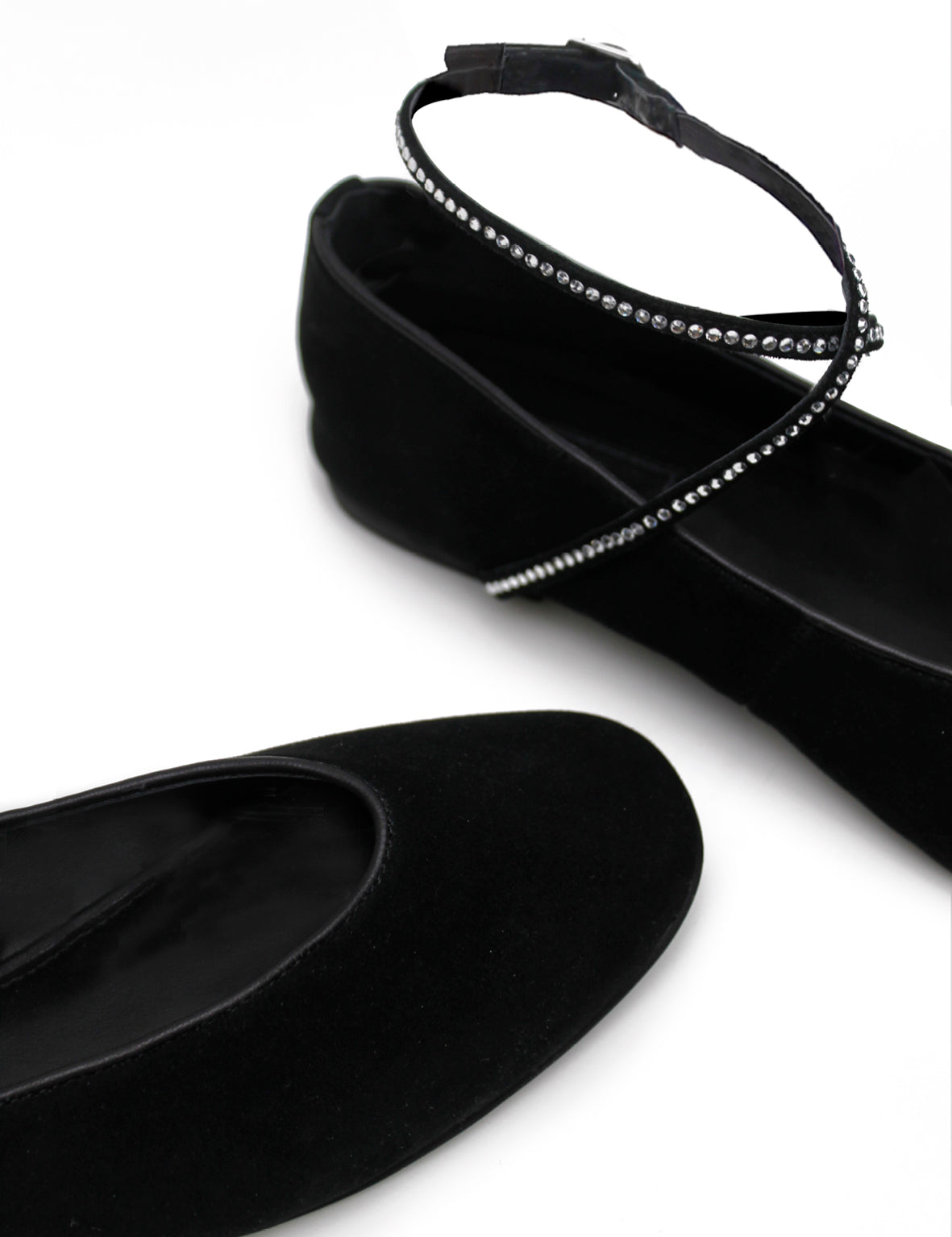 La Tribe | Maggie Flat - Black/Crystal