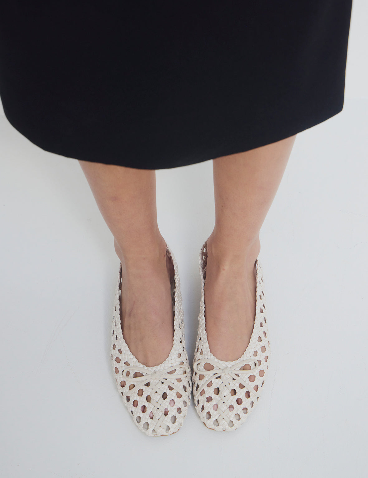 La Tribe | Margot Ballet Flat - Cream