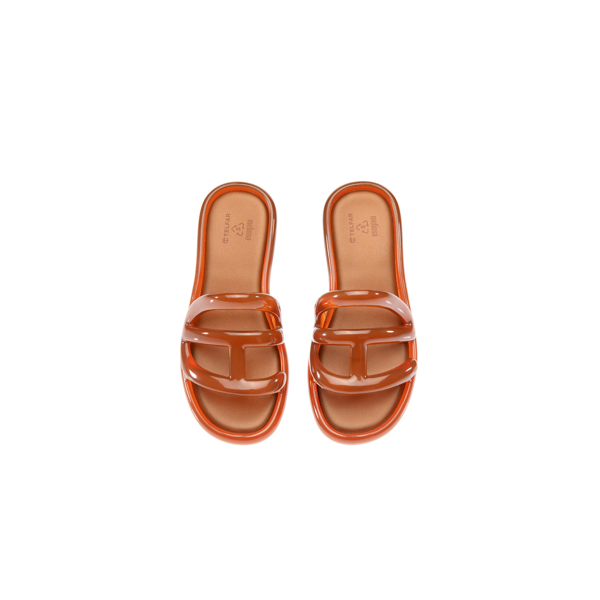 Melissa x Telfar | Jelly Slide - Brown