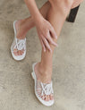 La Tribe | Macrame Wedge - Mist