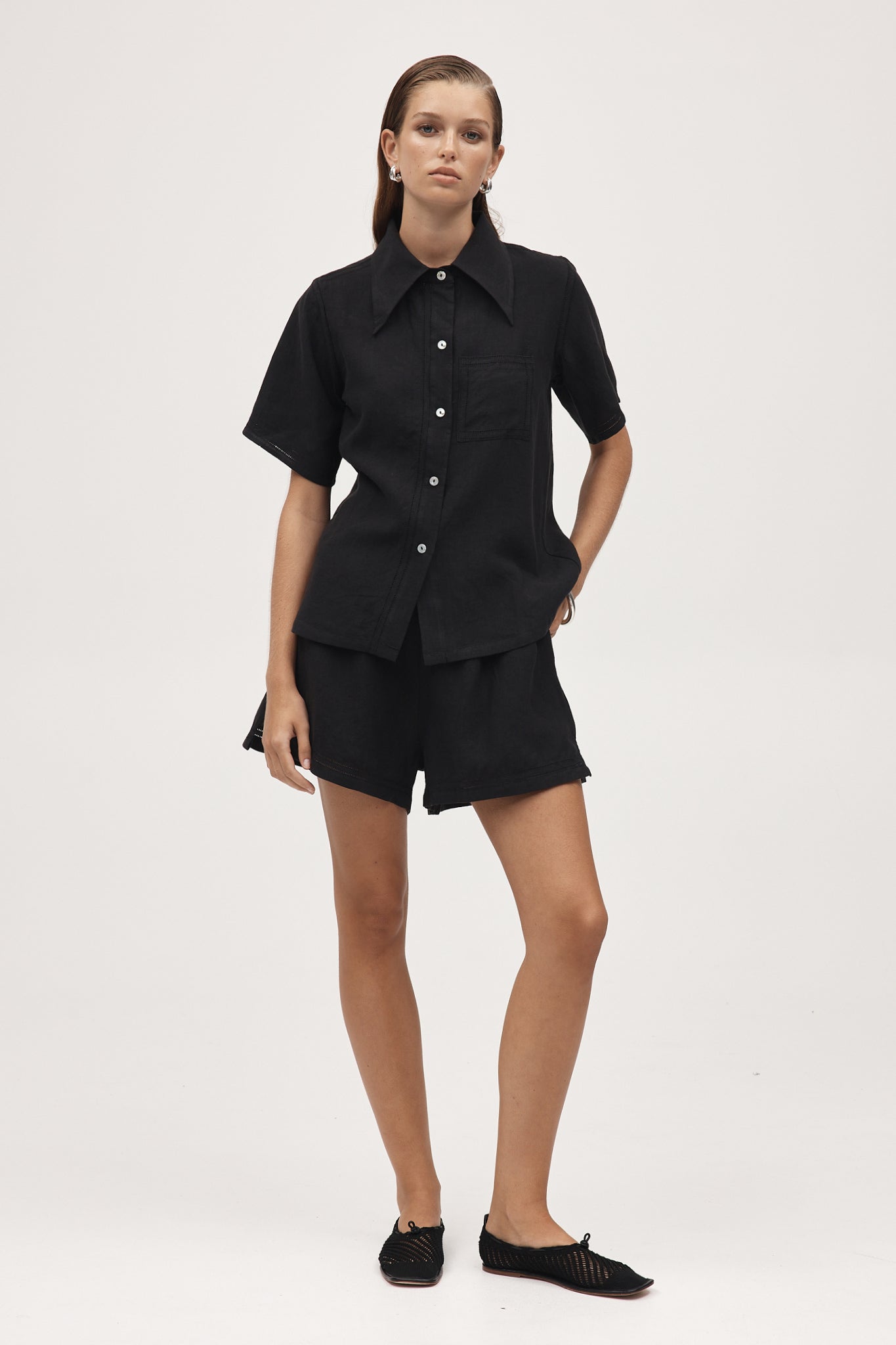 Marle | Sunny Shirt - Black