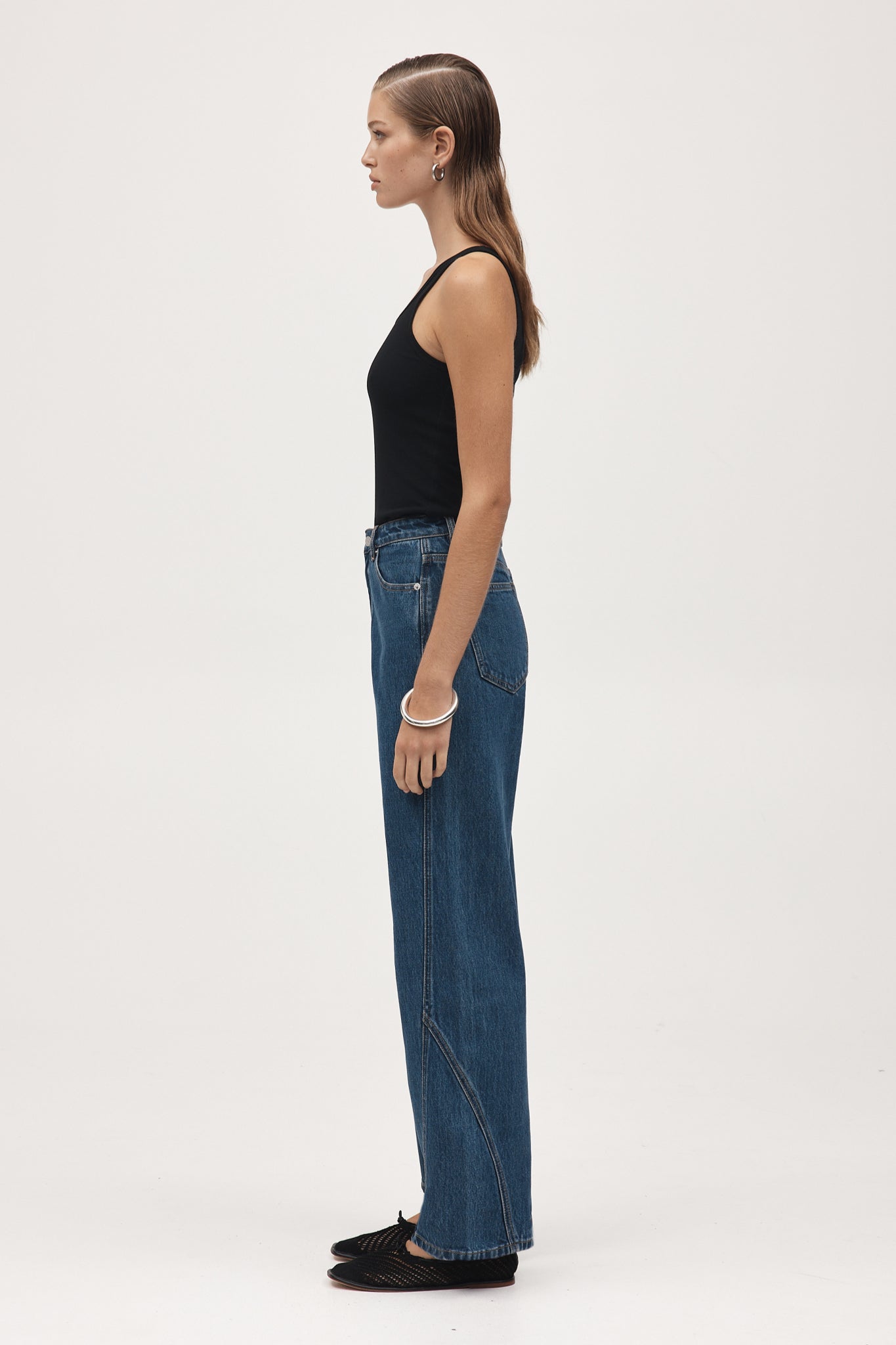 Marle | Curve Seam Jean II - Heritage Blue