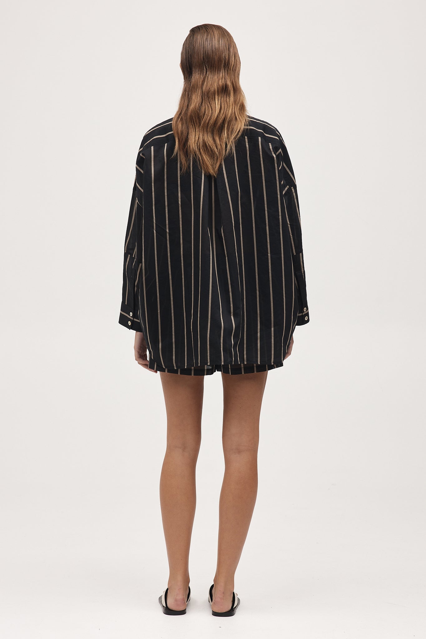 Marle | Alisa Short - Black Stripe