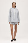 Marle | Edie Shirt - Cerulean Stripe