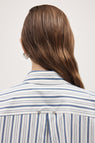 Marle | Edie Shirt - Cerulean Stripe