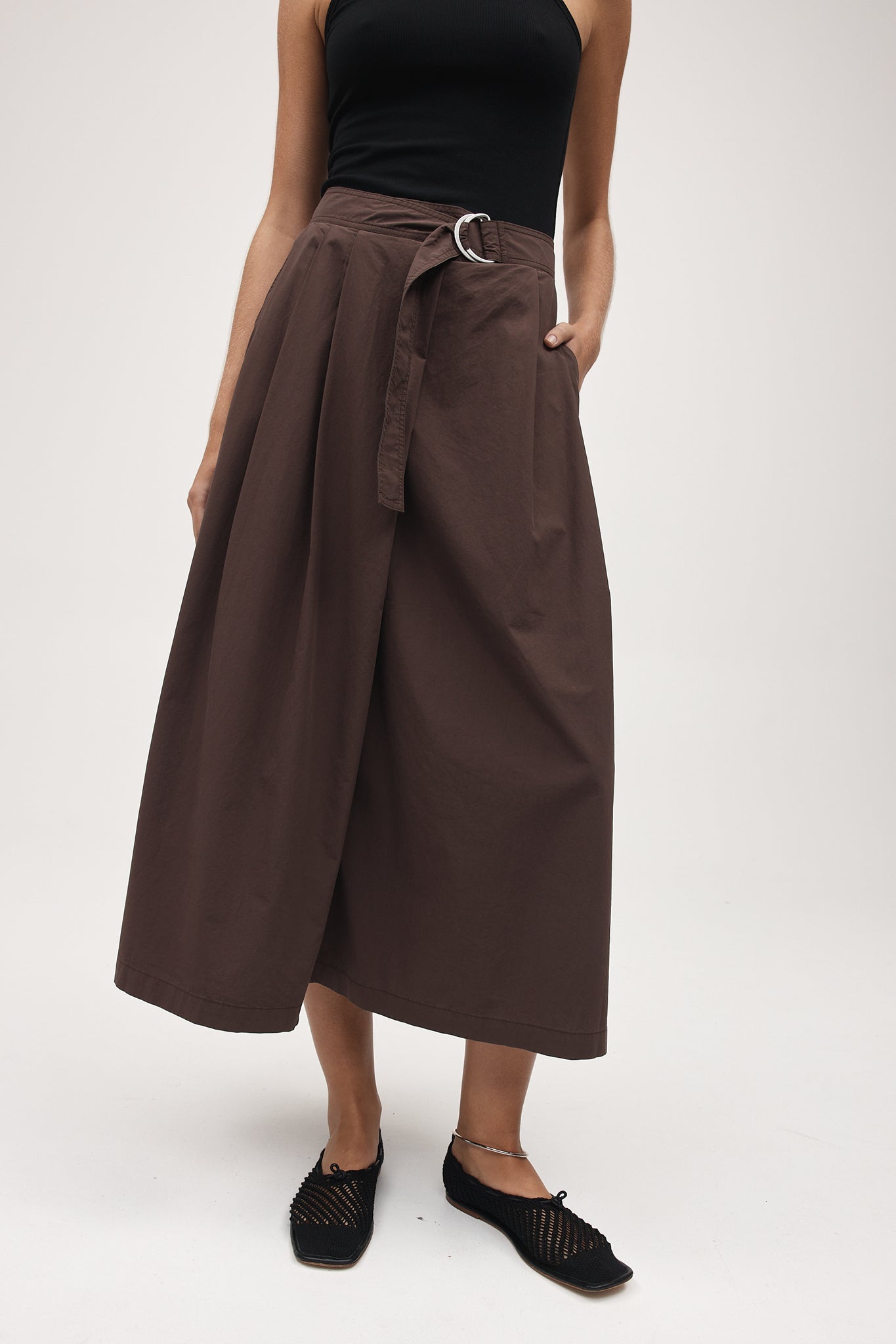 Marle | Henry Skirt - Chocolate