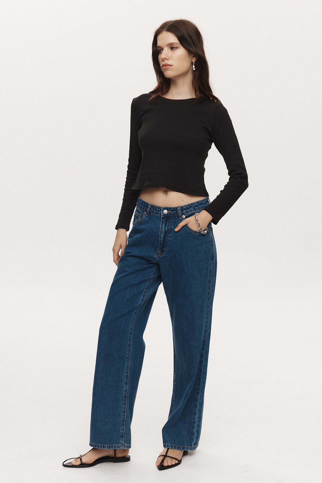 Marle | Wide Leg Jean - Heritage Blue