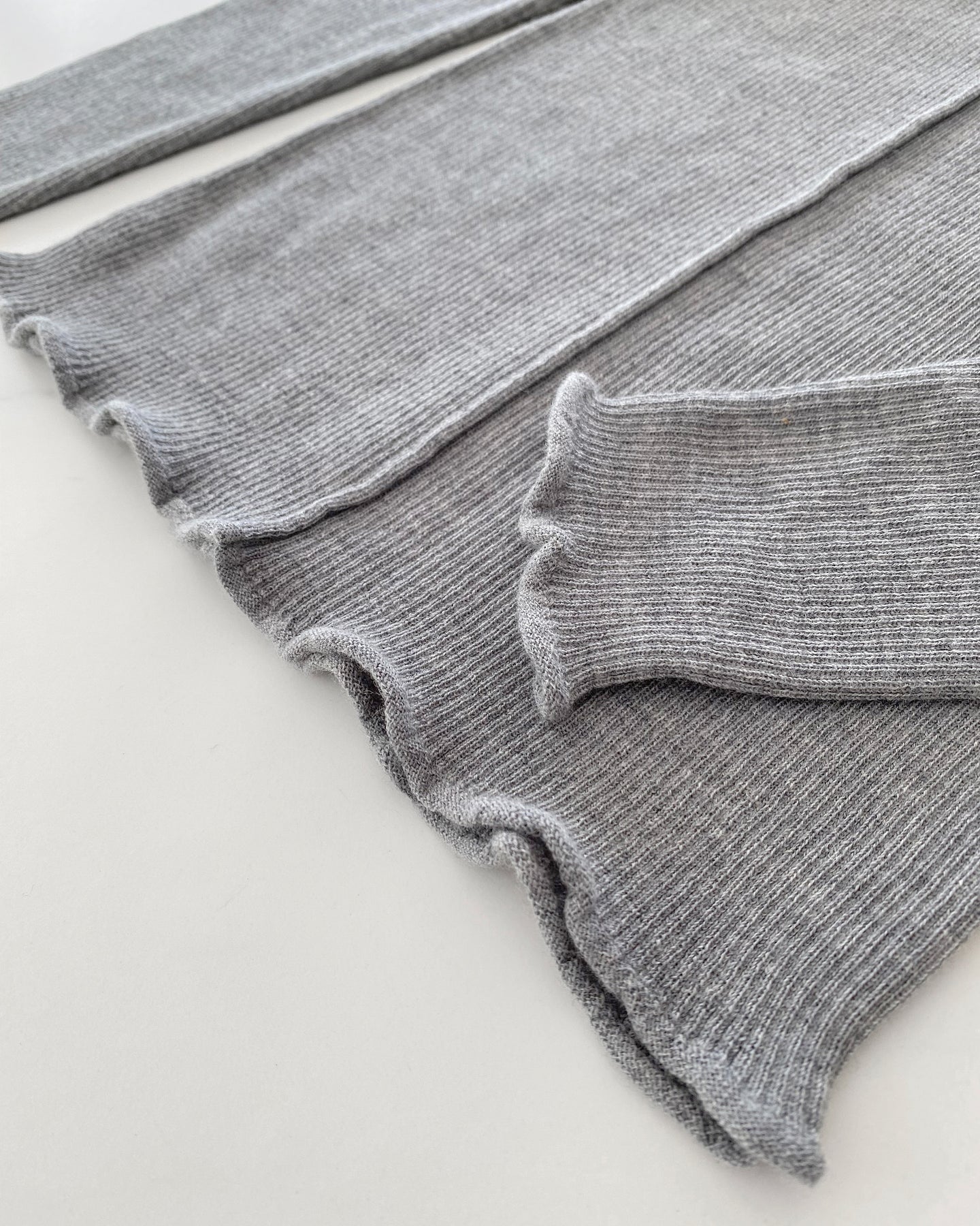 Dear Dylan | Merino Long Sleeve Knit - Grey Marle