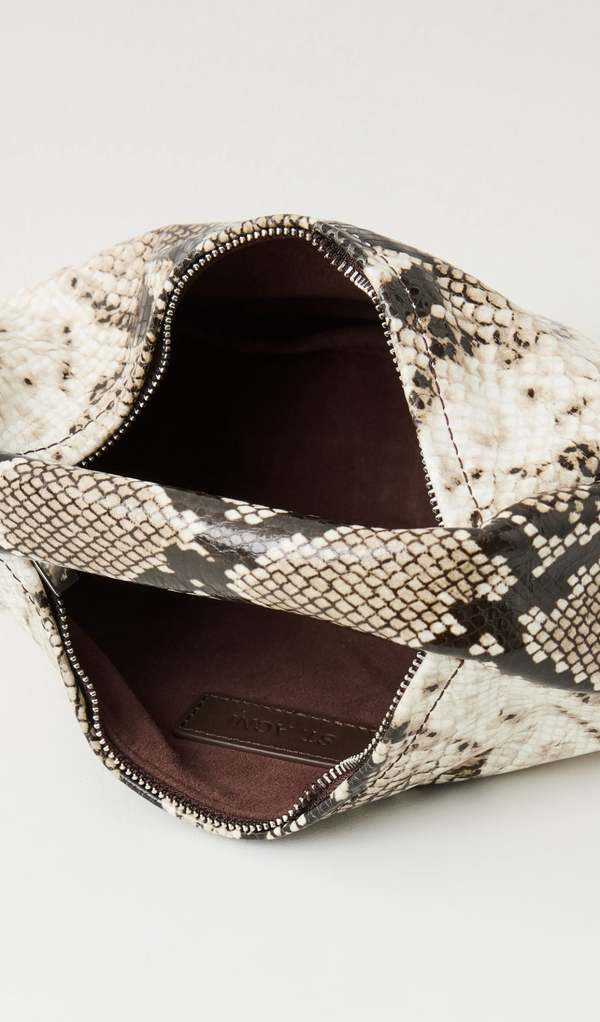 St Agni | Mini Bon Bon Bag - Python