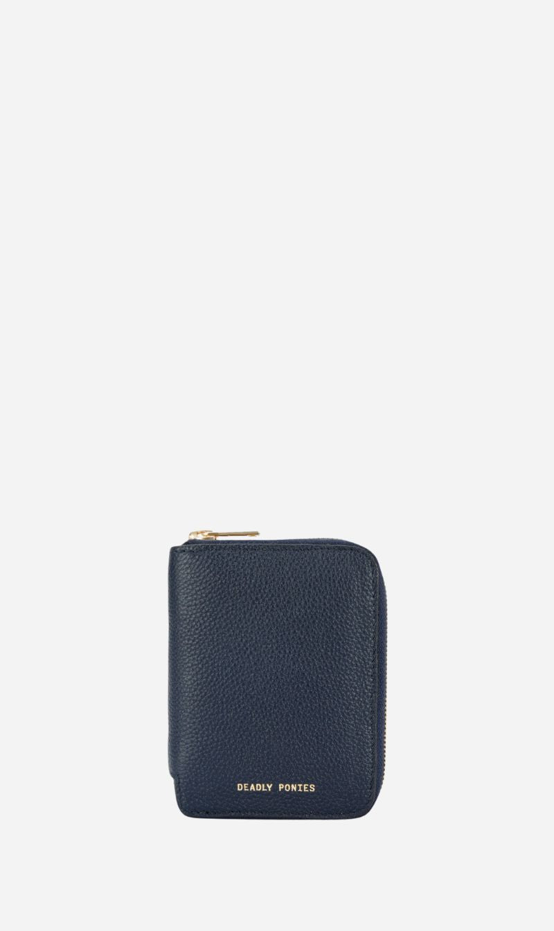 Deadly Ponies | Mini Wallet - Indigo