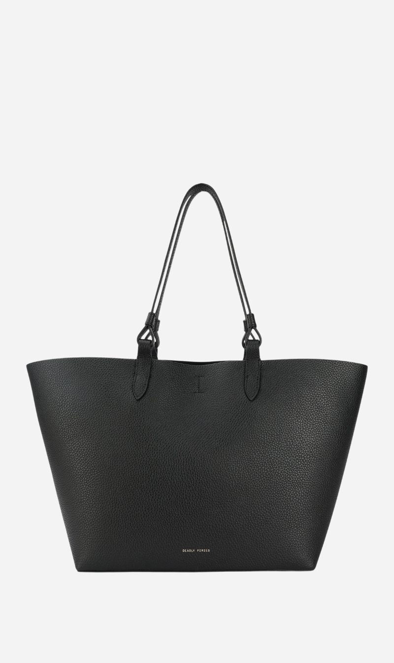 Deadly Ponies | Mr Bandit Tote Maxi - Black