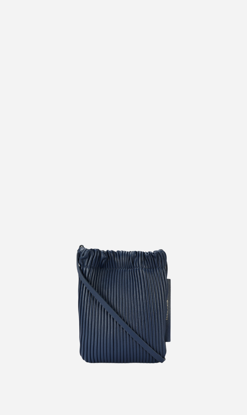 Deadly Ponies | Mr Cinch Pouch - Indigo Pleated